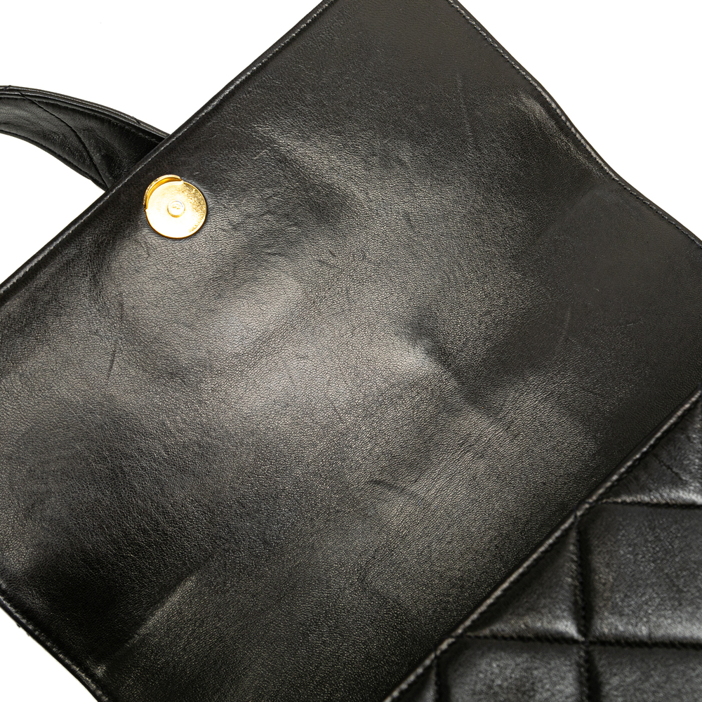 Pre-Loved Chanel CC Quilted Lambskin Flap - Picture 10 of 12